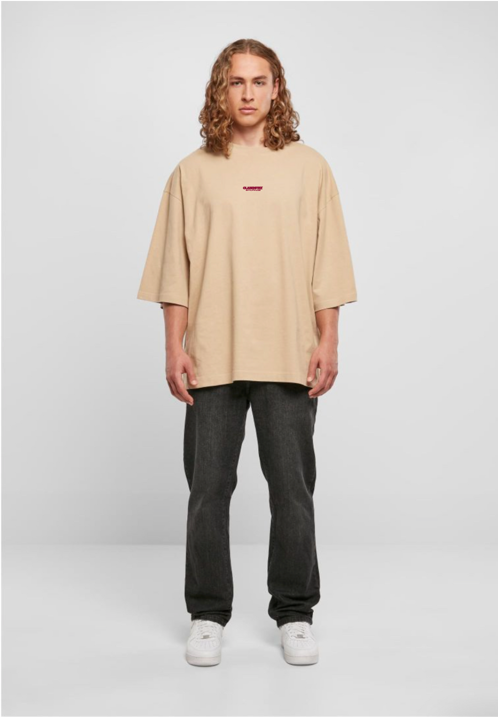 3/3 Burgundy Heavy huge tee