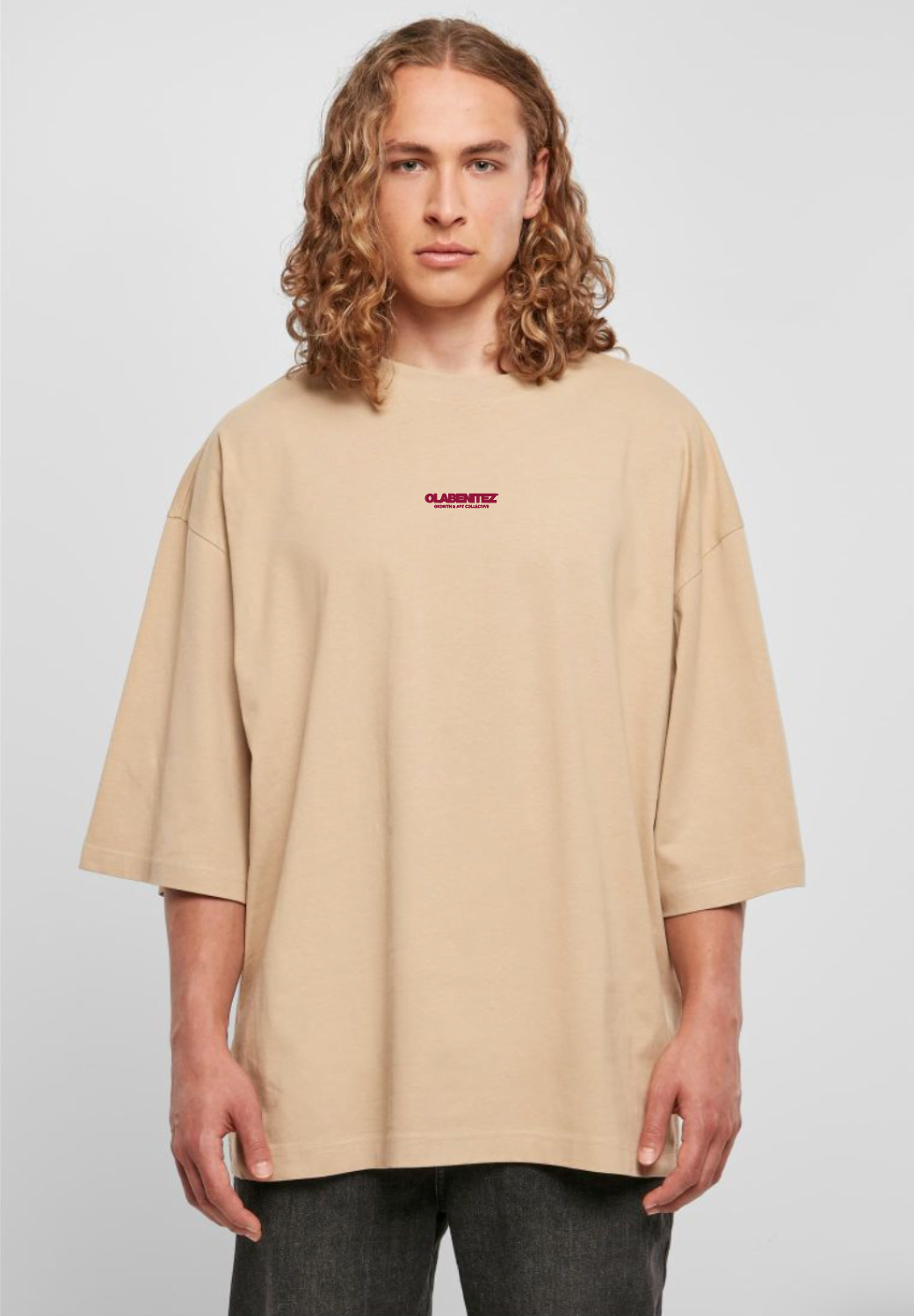 3/3 Burgundy Heavy huge tee