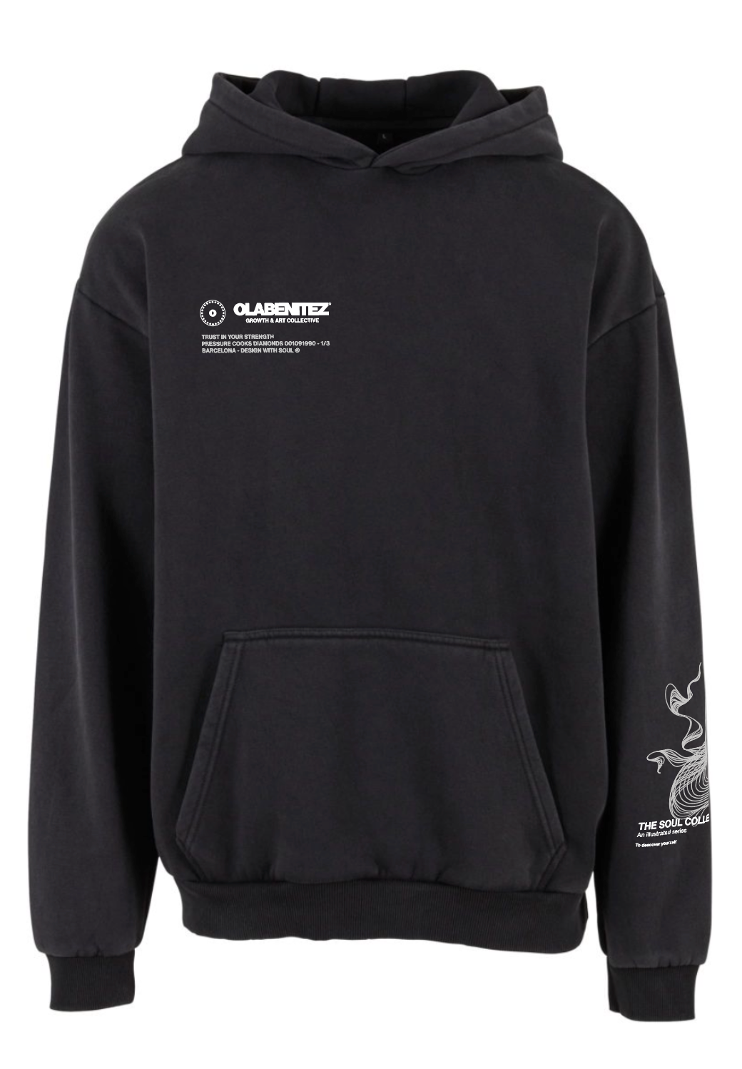 1/3 CARBON - Heavy Cotton Box Hoody