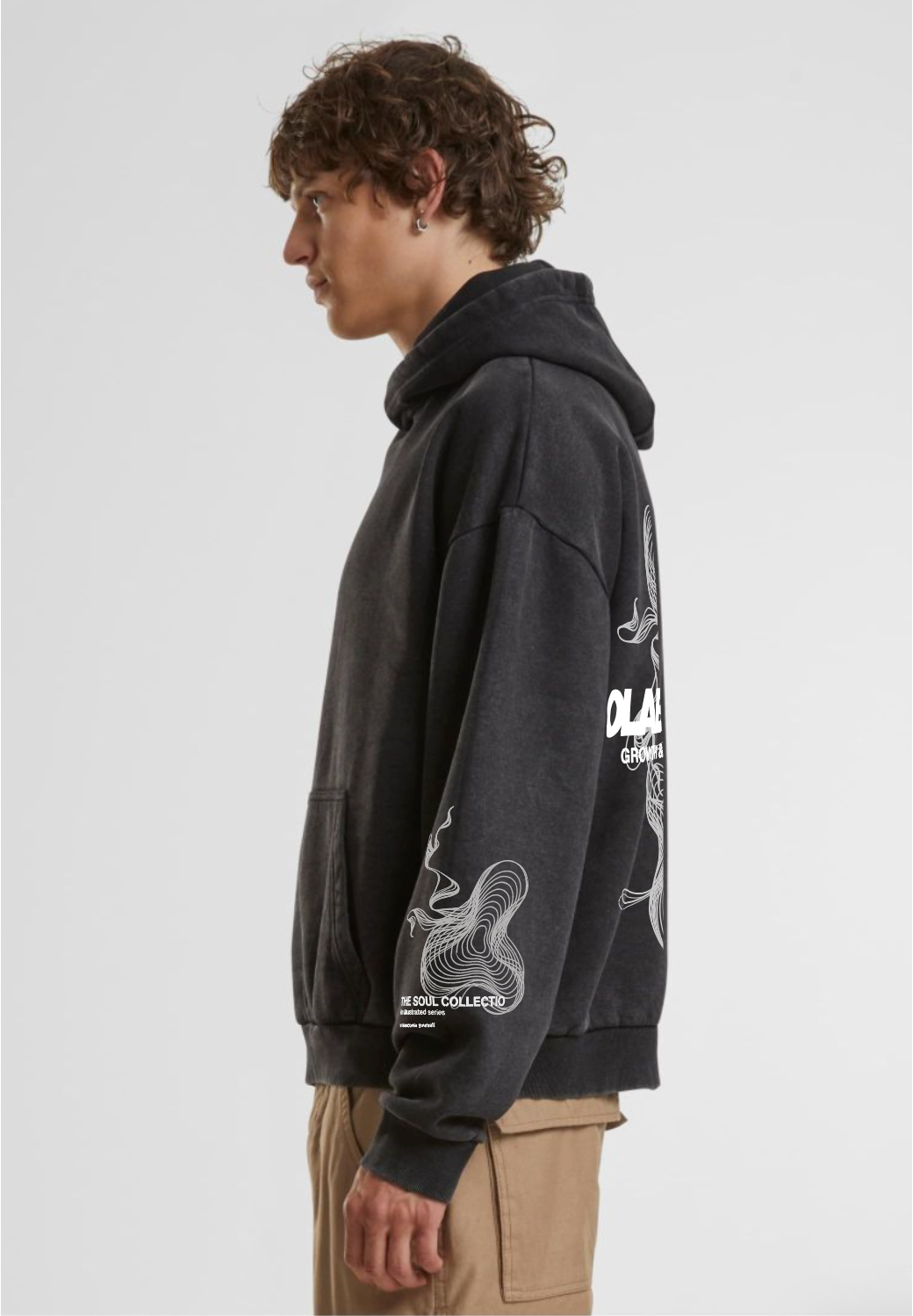 1/3 CARBON - Heavy Cotton Box Hoody