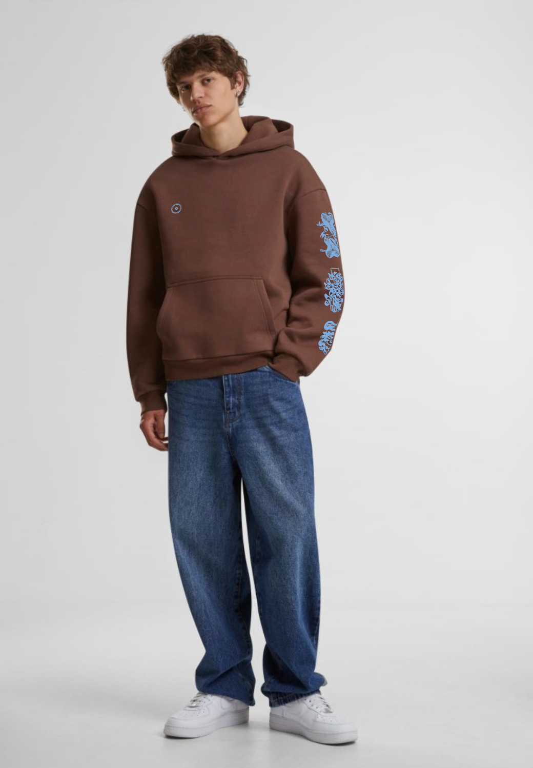 3/3 SKY - Heavy Cotton Box Hoody