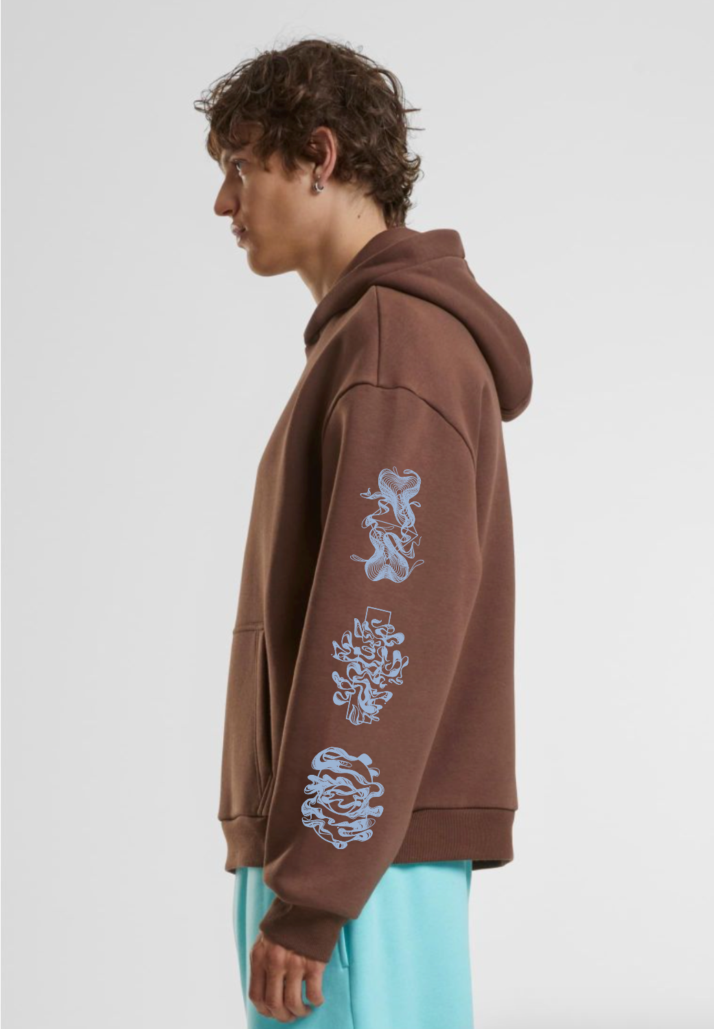 3/3 SKY - Heavy Cotton Box Hoody